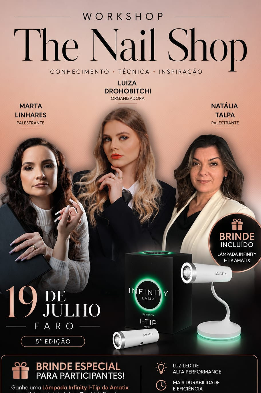 Worshop The Nail Shop - 19 de Julho Faro