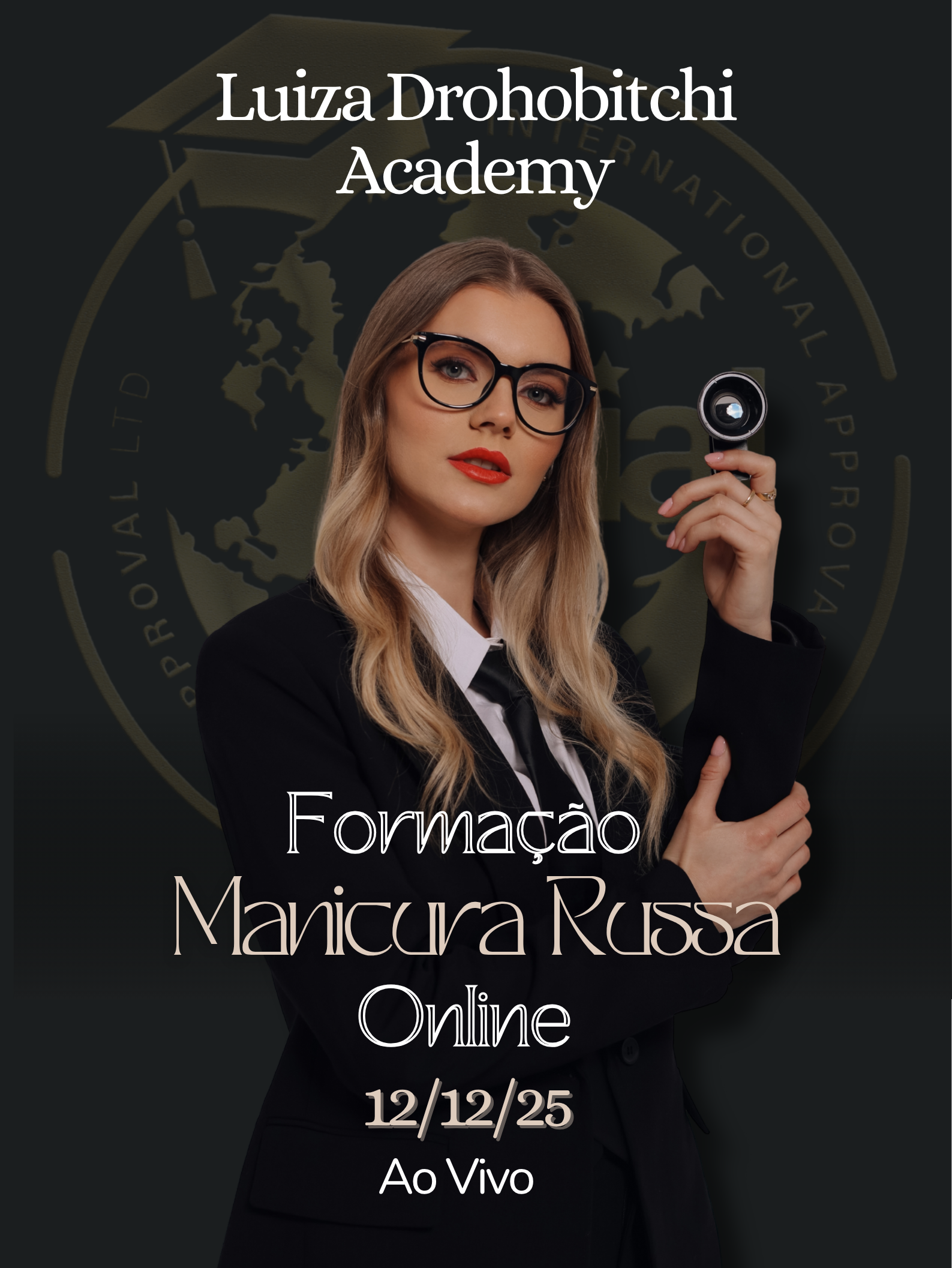 Formação Manicura Russa ONLINE ao Vivo 12/12/2025 - acesso a gravação