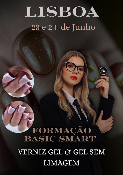 Formação Basic Smart - Verniz de Gel & Gel sem Limagem - 2 dias